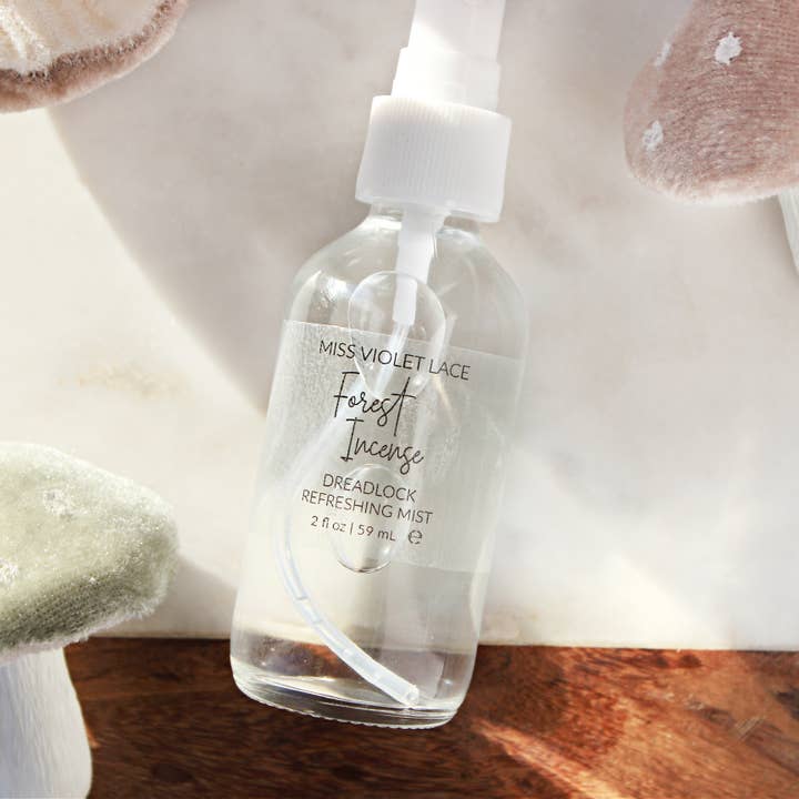 Dreadlock Spray · Earthy Hair Mist Toner // Forest Incense for wholesale by Miss Violet Lace LLC