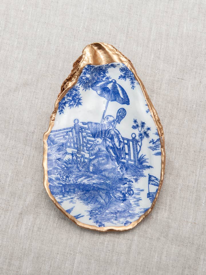 Blue China for wholesale by Blair's Oyster Shells