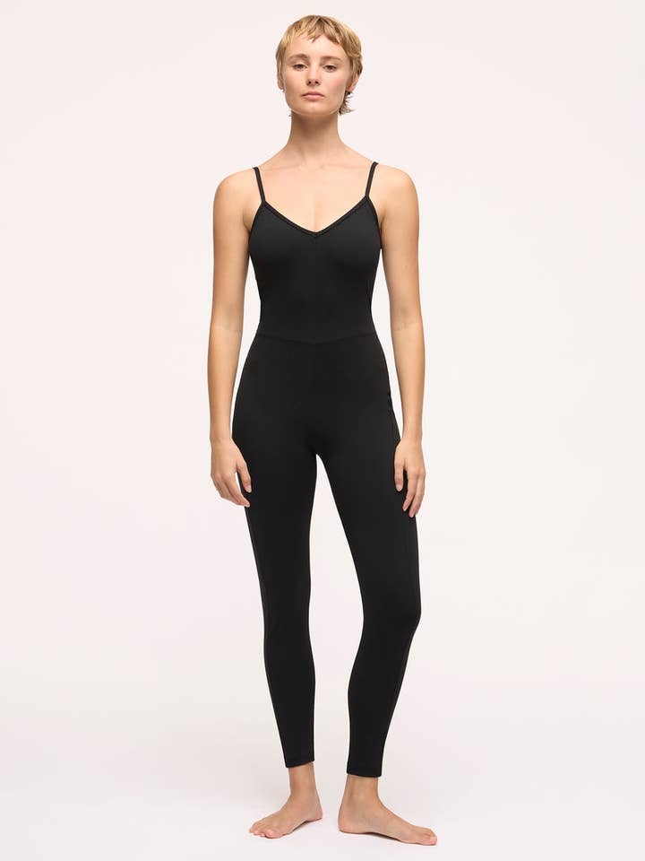 Alexa Full Length Bodysuit | Black for wholesale by BAYTHE