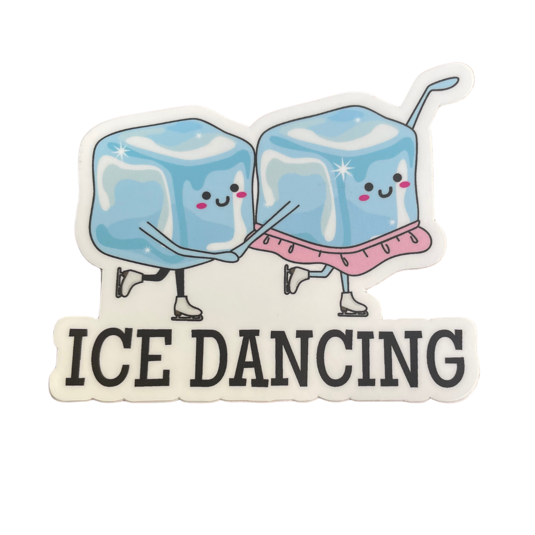 Denali & Co. - Vente Autocollant - Autocollant de danse sur glace pour patinage artistique, 3 « x 2,45"0