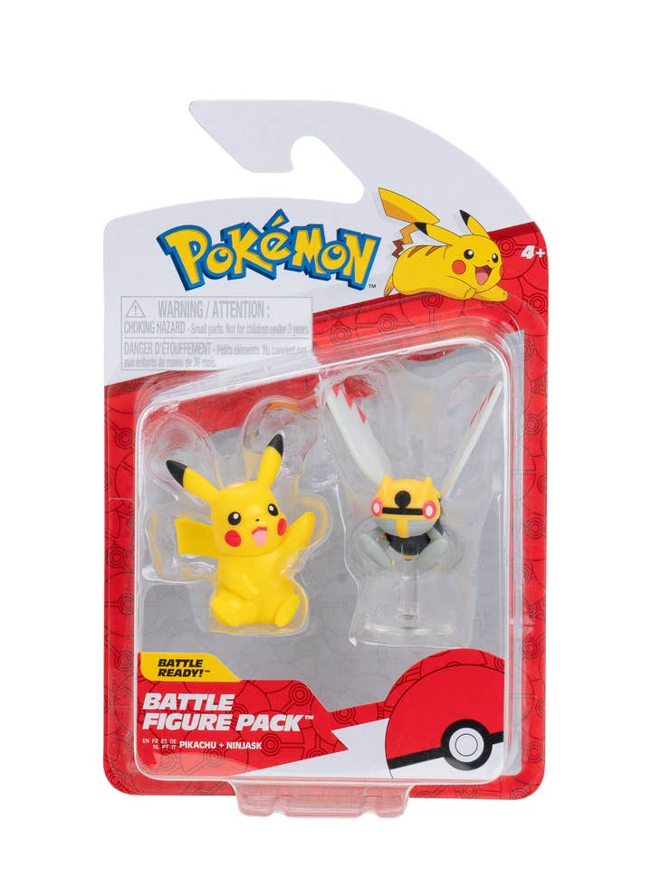 Pokemon 2" & 3" Battle Figure Packs Assortment - 12 pack for wholesale by License 2 Play Toys
