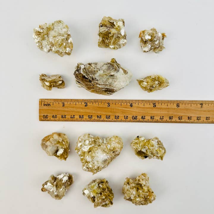 Rock Paradise - Wholesale Spiritual Stone/Crystal - Natural Star Mica Crystal Clusters - 1lb Bag -5