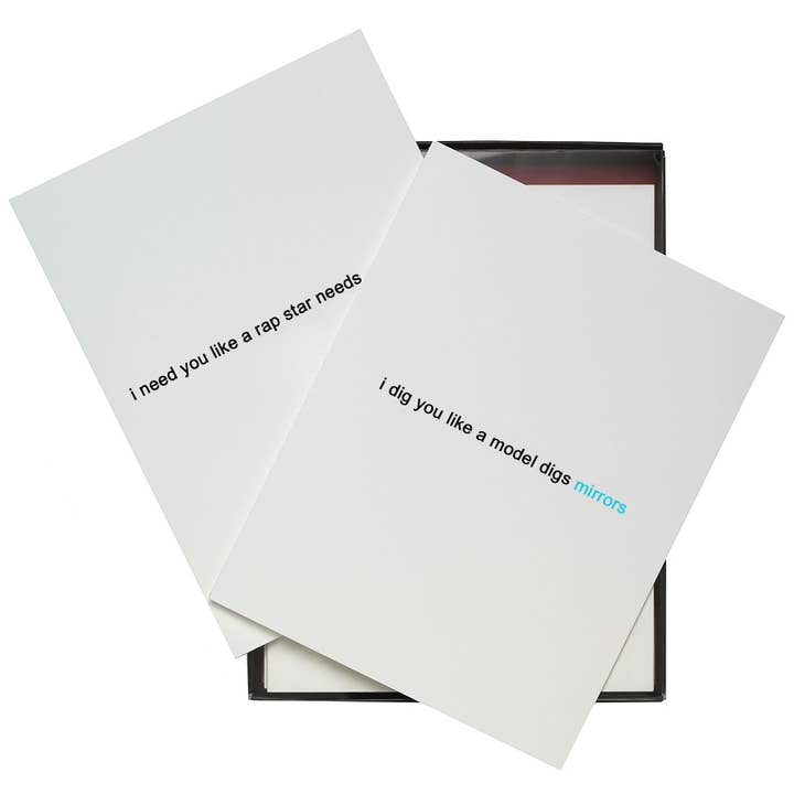 8 needy birthday cards for wholesale by oh my word