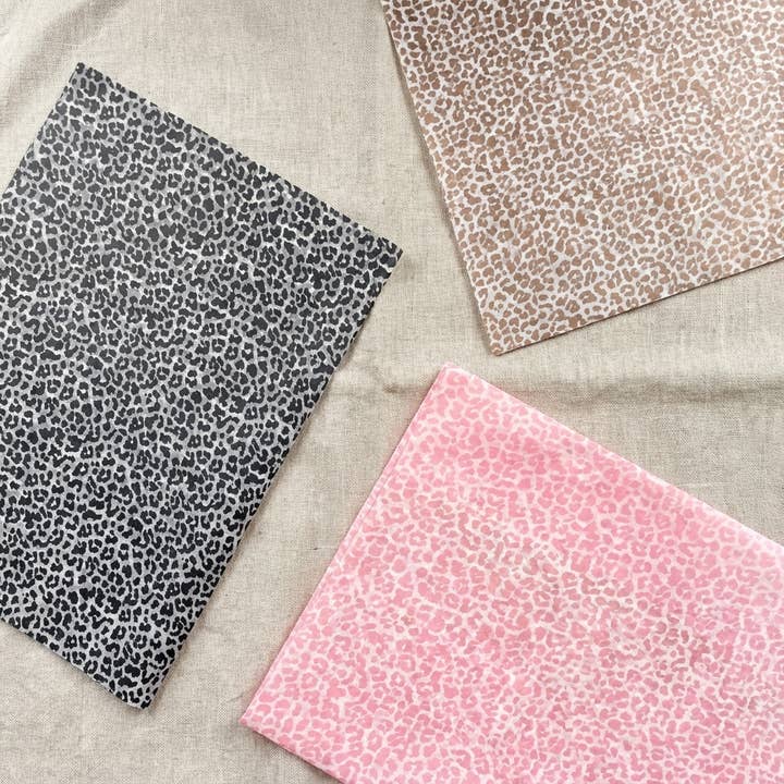 ByHome – Engroshandel Silkepapir – 28" x 20" leopardmønstret 17g indpakningspapir ark5