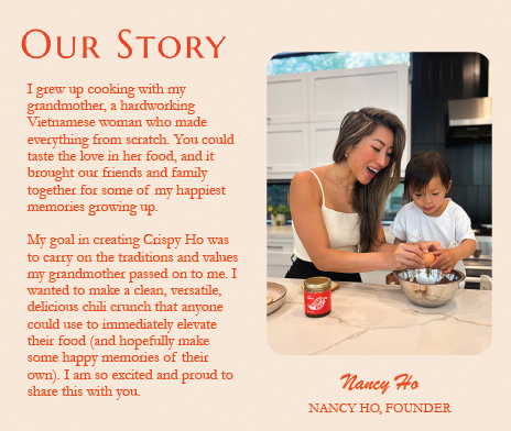 Crispy Ho – Molho picante por atacado – Crispy Ho Chili Crunch (Frasco Original de 170 g)1
