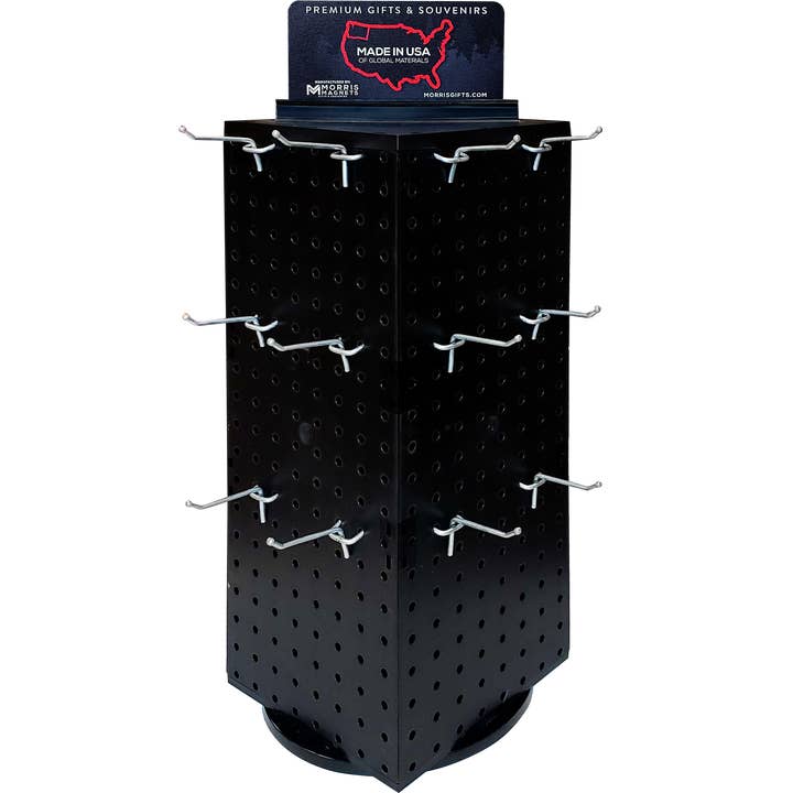 Morris Magnets - Wholesale Retailer Display - Paper & Novelty - Morris Magnets 24-Peg Spinner Display - $1200 to Fill1