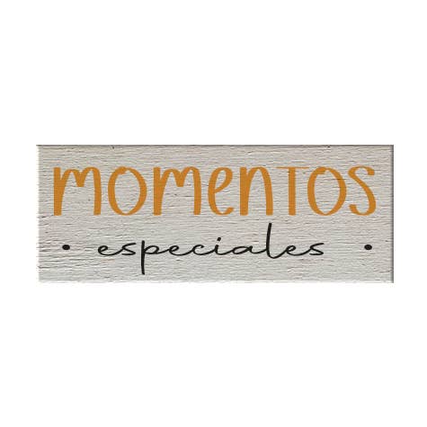 Wooden word printed in color Special Moments for wholesale by Evyre Scrapbooking