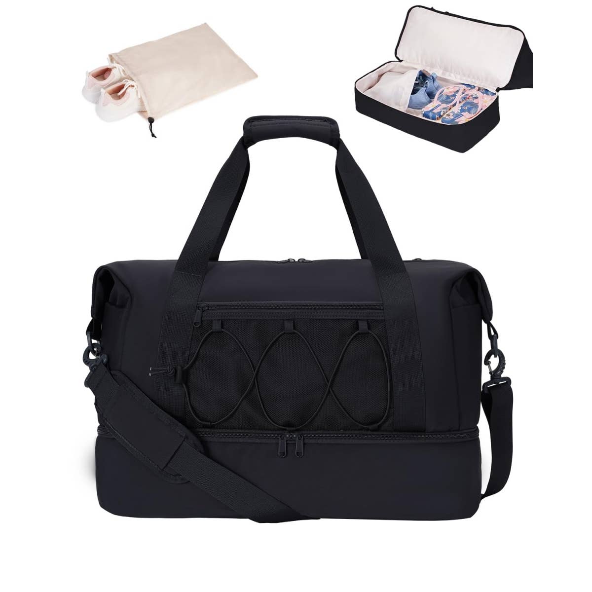 wandf - Wholesale Weekender Bag - Unisex - Travel Duffel Weekender Overnight Bag Carry on Tote Bags1