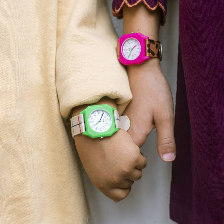 Mini Kyomo - Wholesale Wrist Watch - Kids - Leopard Mini Kyomo x Taxi Brousse watch3