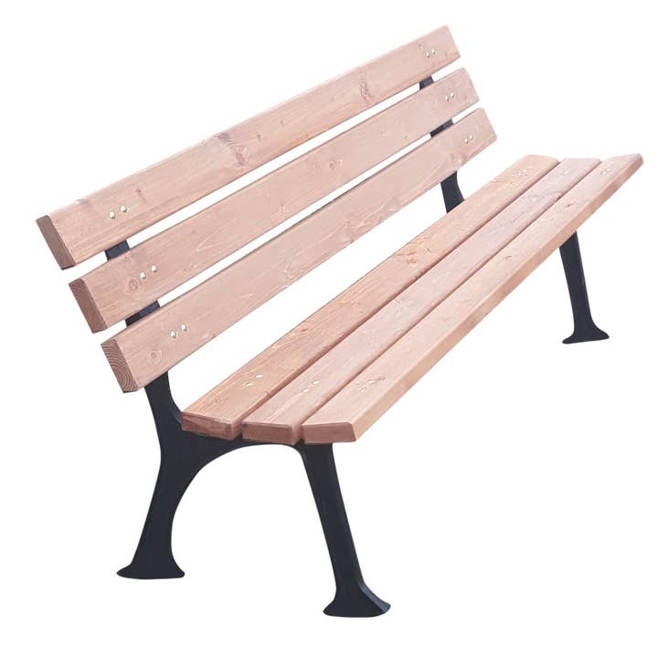 Banc de jardin Deholzwart en fonte 145 x 30 cm mobilier d'extérieur pour la vente par Deholzwart GmbH