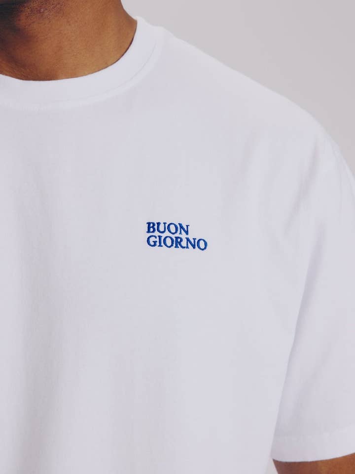 BUON GIORNO T-SHIRT for engroshandel hos No Bad Days Club