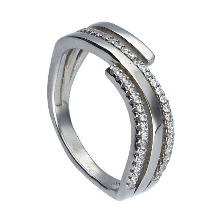 Mareas Sterling sølvring for engroshandel hos Las Joyas de Amanda