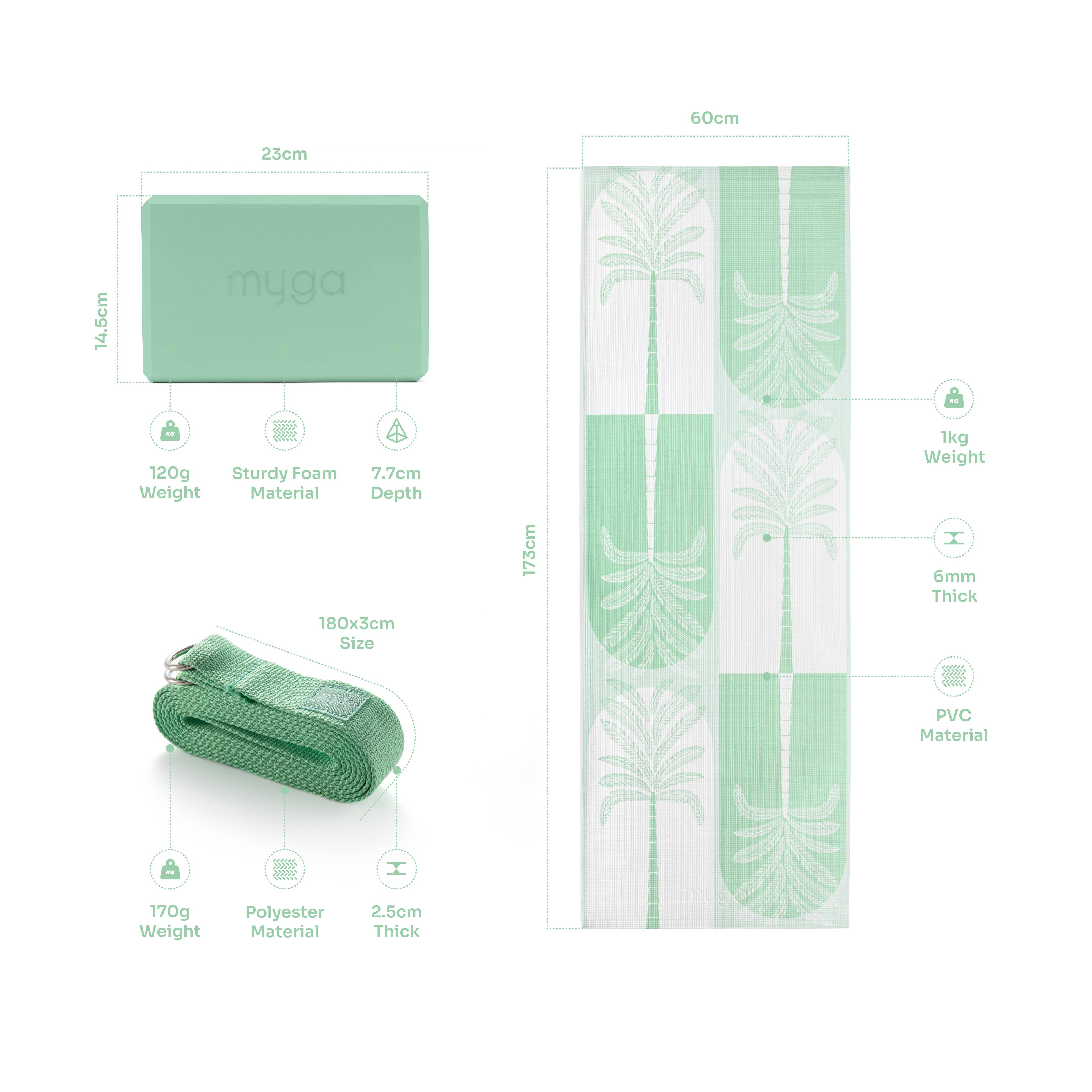 Myga - Wholesale Yoga Mat - Printed Yoga Starter Kits71