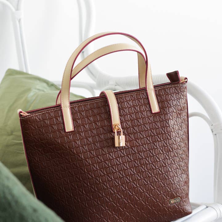 NOCO - Wholesale Tote Bag - Women's - Tote Logo Noco Brown3