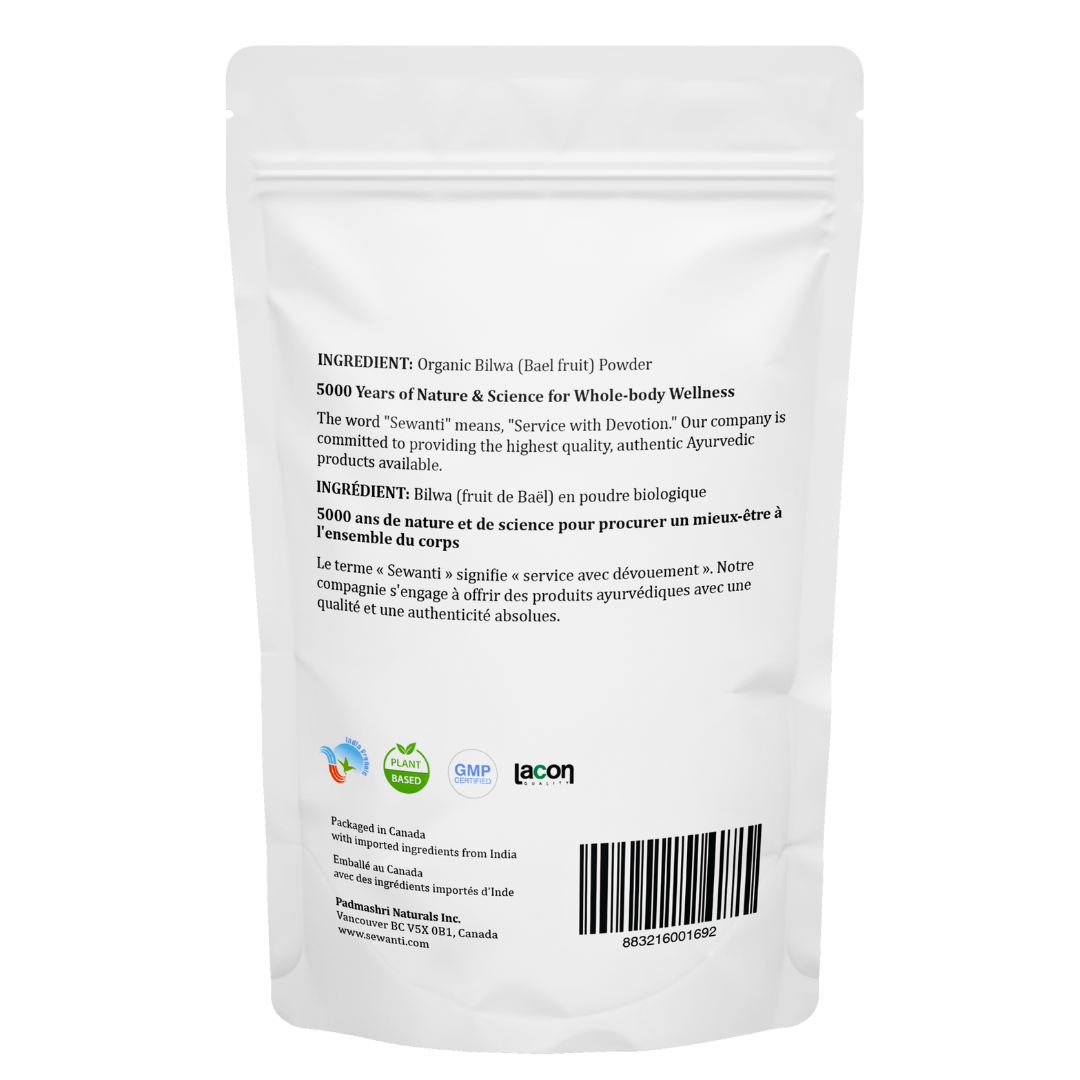 Sewanti Ayurvedic Series - Wholesale Herbs - Organic Bilva Powder - Aegle Marmelos1