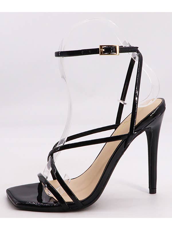 Mars Sky Shoes Wholesale - Wholesale High Heels - Women's - Anne Michelle High Heel Crisscross Ankle Strap Sandals