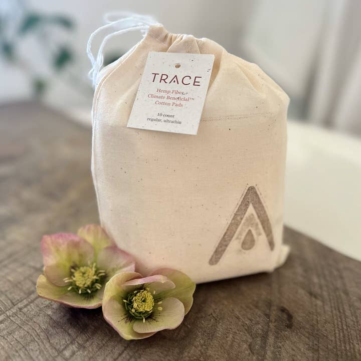 Trace Femcare, Inc. - Wholesale Menstrual Pad/Liner - Hemp and Climate Beneficial™ Cotton Pads