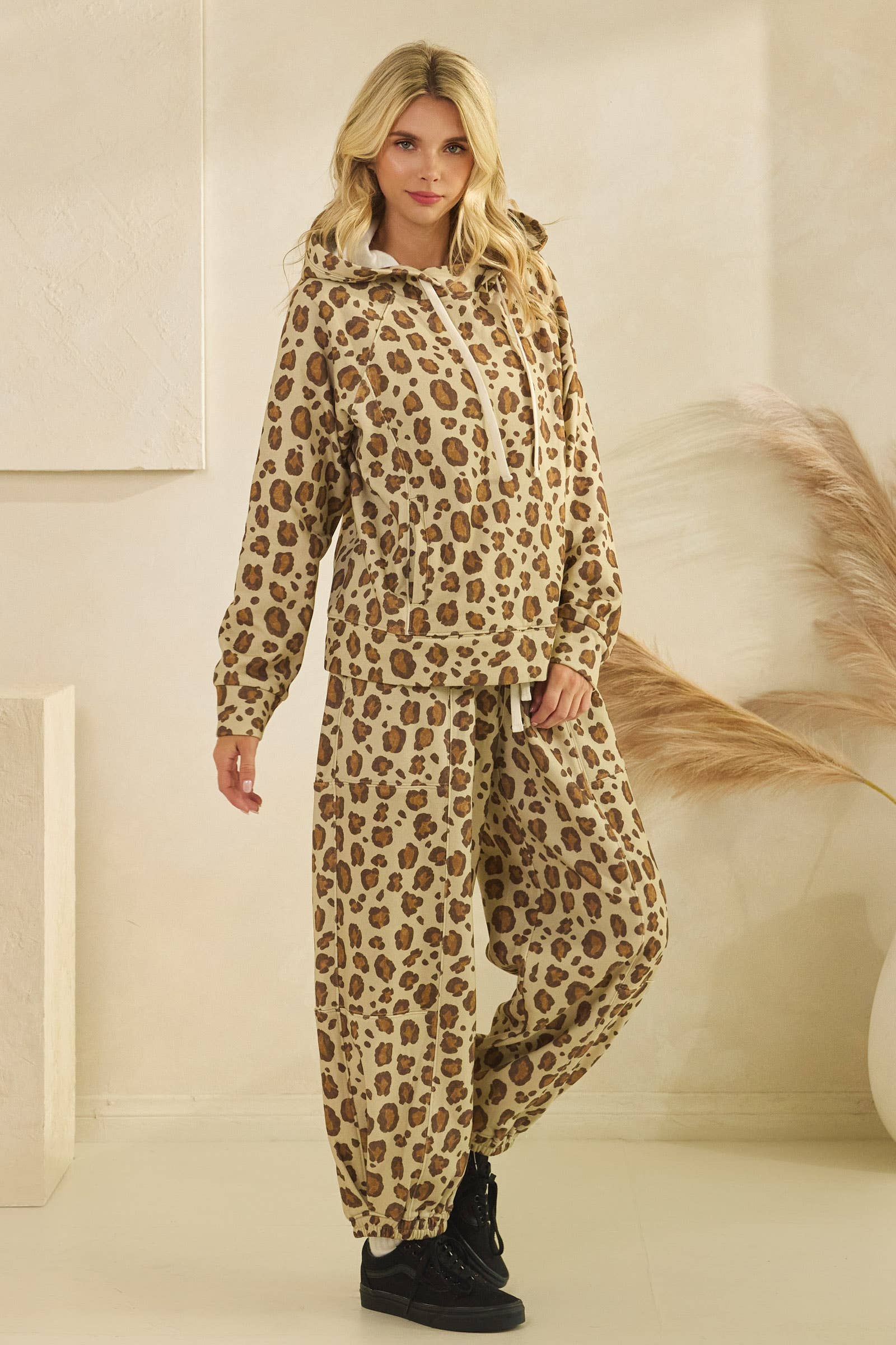 Veveret - Wholesale Pants - Women's - Printed French Terry Pants72