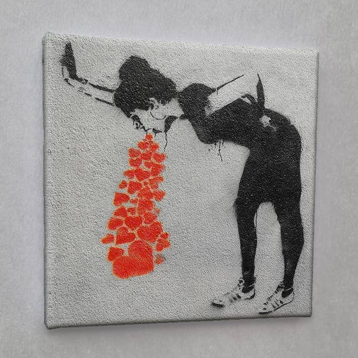 #00759 Kotz Street Art Canvas Print for wholesale by Eicie