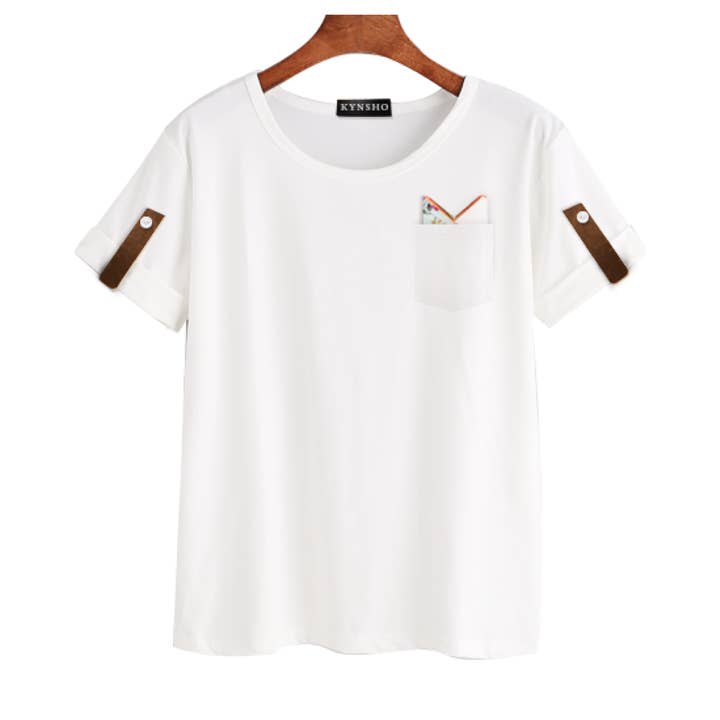 Cool Breeze Tee- Floral Mint for wholesale by KYNSHO