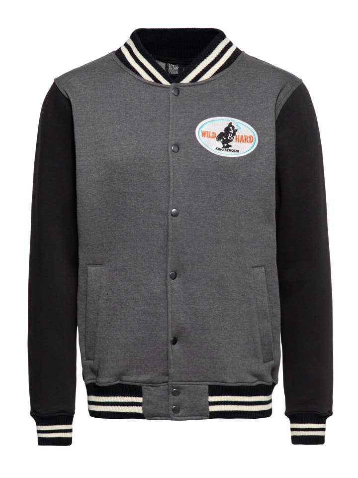 Btex Fashion GmbH / KING KEROSIN - Wholesale Varsity/Baseball Jacket - Men's - Super Cock College Jacket