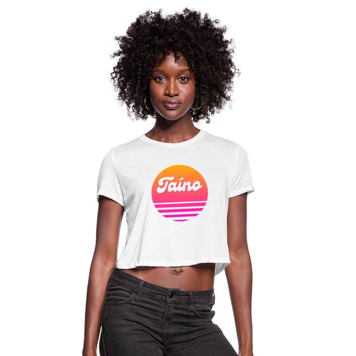 Taino Barbie Crop Top for wholesale by Ojala Threads