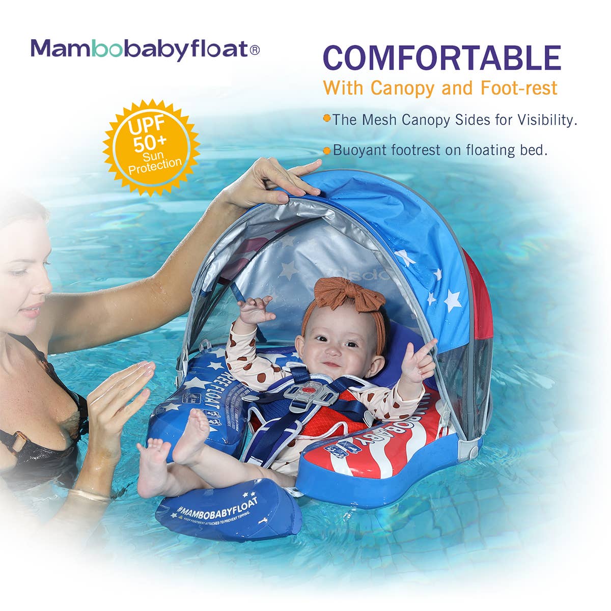 PPR - Wholesale Beach/Pool Toy - Kids & Baby - Mambobaby Float - Sunny Navigator - Flag7