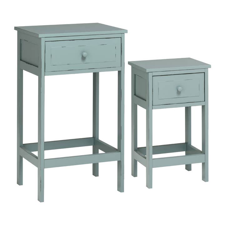 Chatelet Blue and Grey Tables - Set of 2 for wholesale by Interiors by Premier