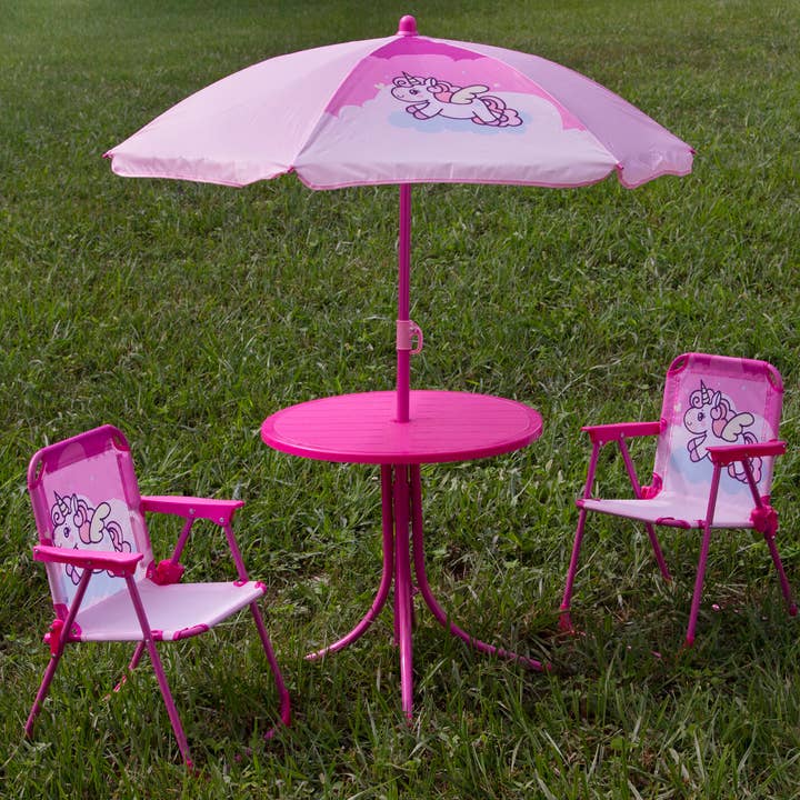 Kids Collapsible Furniture Set – Unicorn (ONE SET PER BOX) for wholesale by Cold River Mining