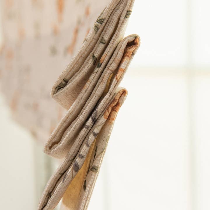 Lanting Home Decor Inc. - Wholesale Curtain - Custom Faux Roman Shades Clementine rose7