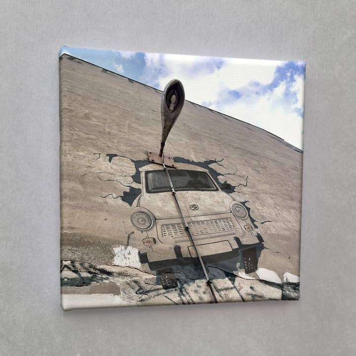 #00281 Stampa su tela Trabbi Street Art per la vendita all'ingrosso da parte di Eicie