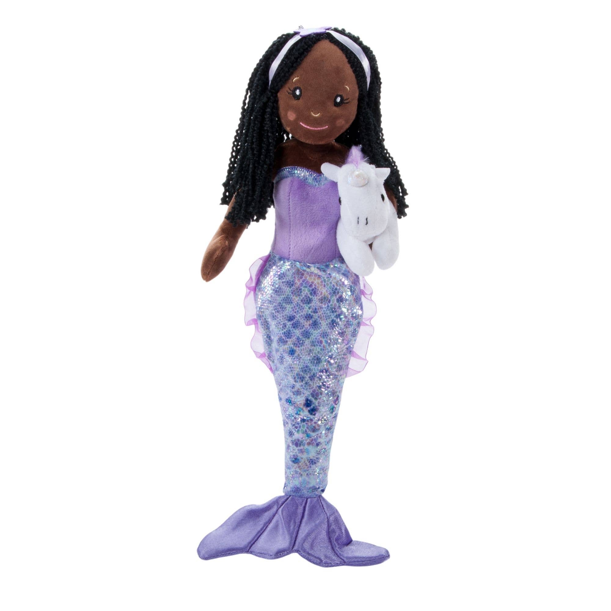 The Petting Zoo - Wholesale Doll - Kids - 17" (45cm) Mermaid Assorted w/ Unicorn Mythical/Fantasy 3