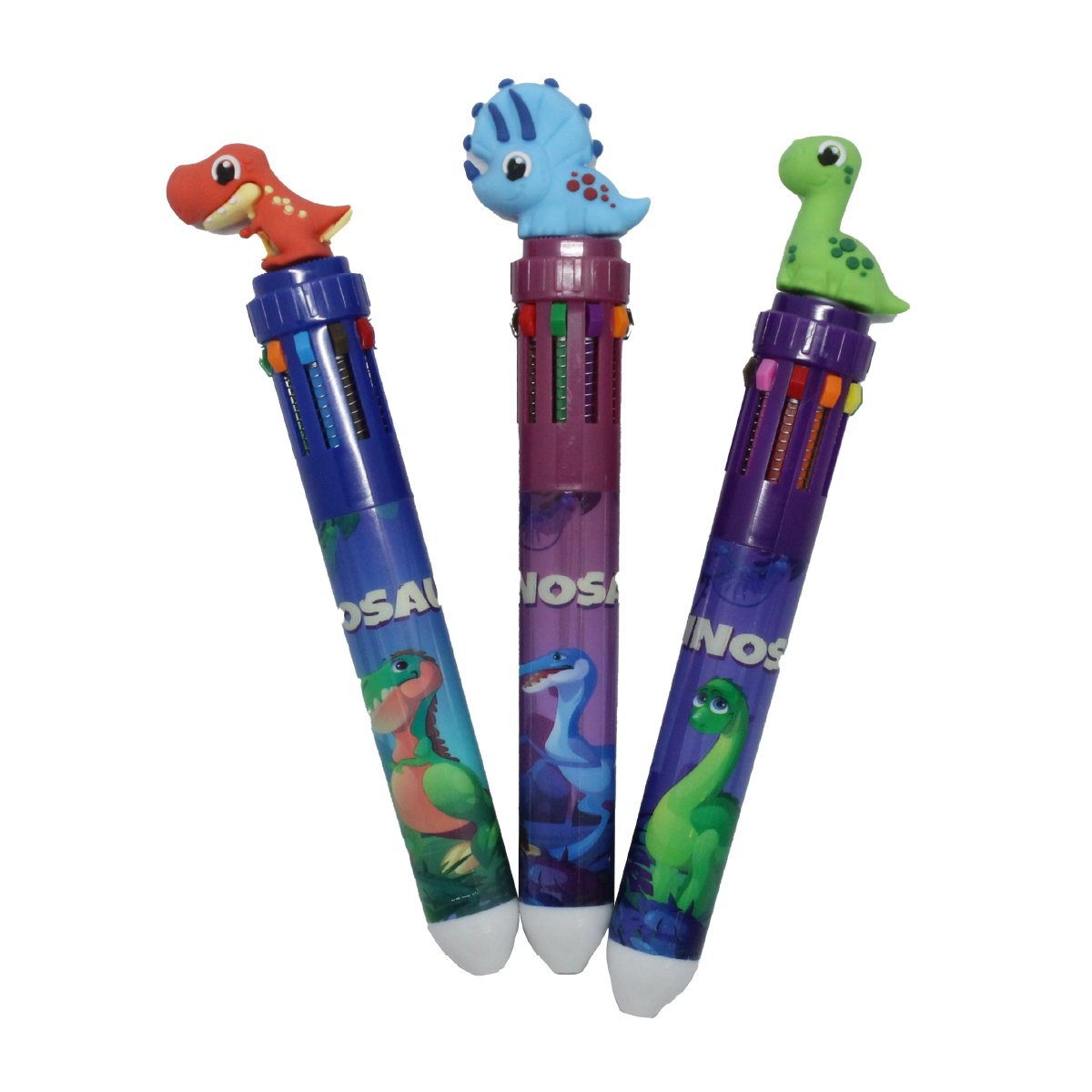 REMOVED BRAND - Wholesale Marker - 10 Color Dinosaur Pen1