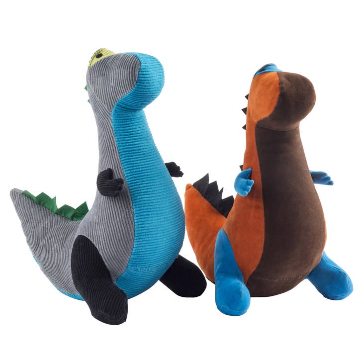 Pyar&Co. and Lil' Pyar - Wholesale Stuffed/Plush Toy - Kids & Baby - Dinosaur Rexy, Blue & Gray 4 per case3