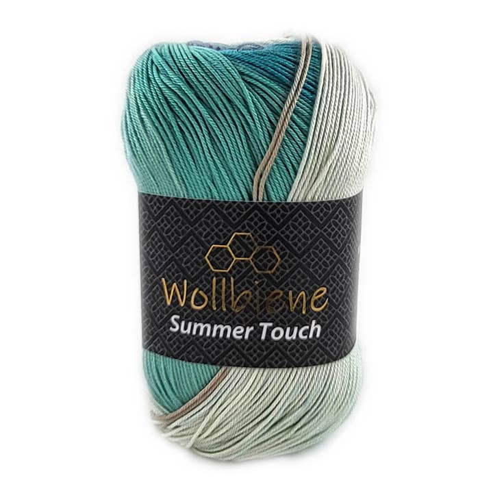 Wollbiene – Engroshandel Garn – Woolbee Summer Touch batik med farvegradient i uldgarn29