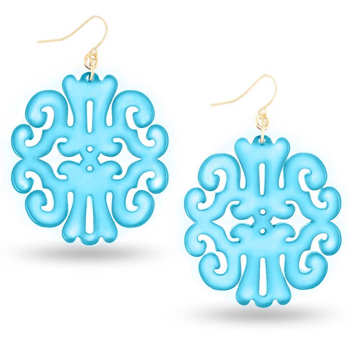 ZENZII Jewelry - Wholesale Dangle Earrings - Uptown Swirl Earring