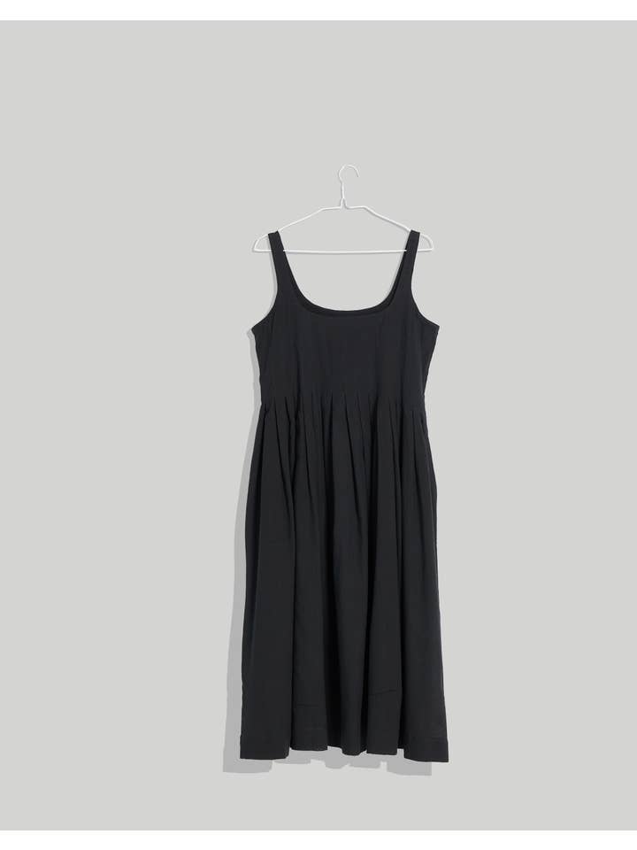 World of Crow llc - Wholesale Dress - Women's - Black Cascade Midi Dres