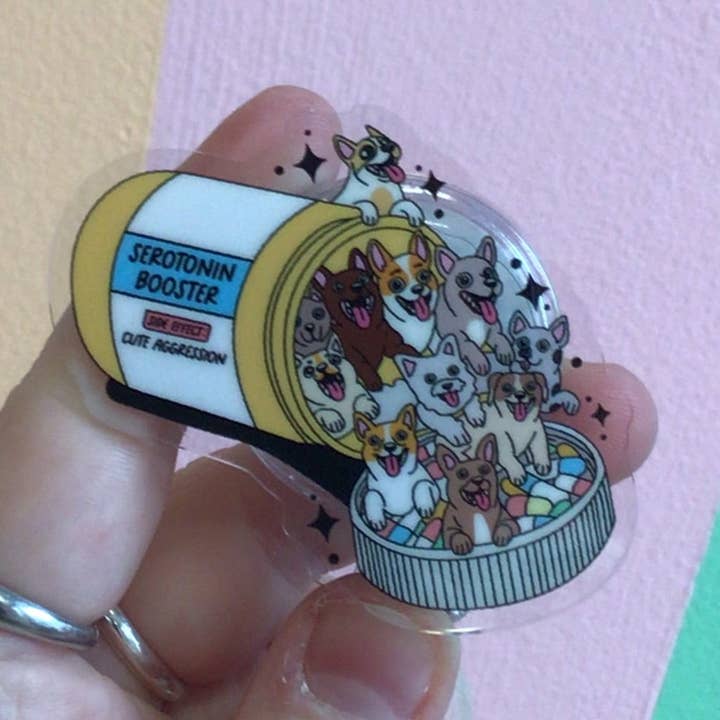 Bobines de badge colorées et mignonnes pour la vente par Sunshine Studio