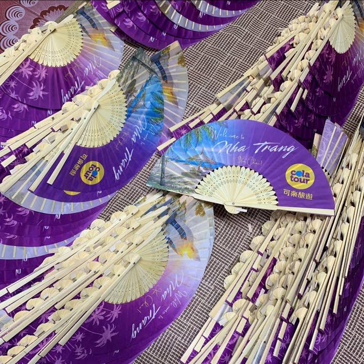 Tonkin Handicraft - Wholesale Party/Paper Folding Fan - Customized Wedding Paper Folding Fan 21