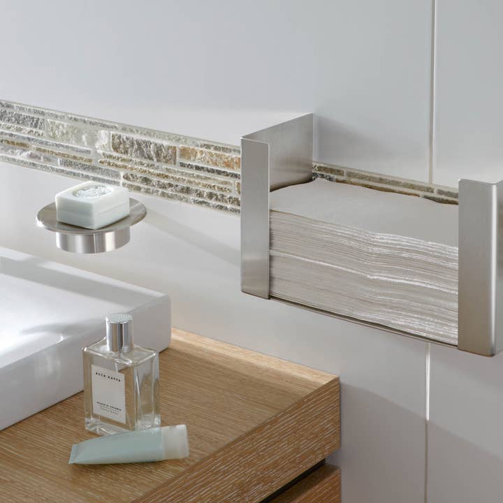 PHOS Design GmbH - Wholesale Paper Towel Holder - Paper towel dispenser, includes zigzag paper towels3