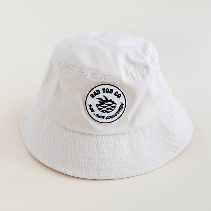 MANHATTAN WATERPROOF BUCKET HAT for wholesale by Rad Toddler Co.