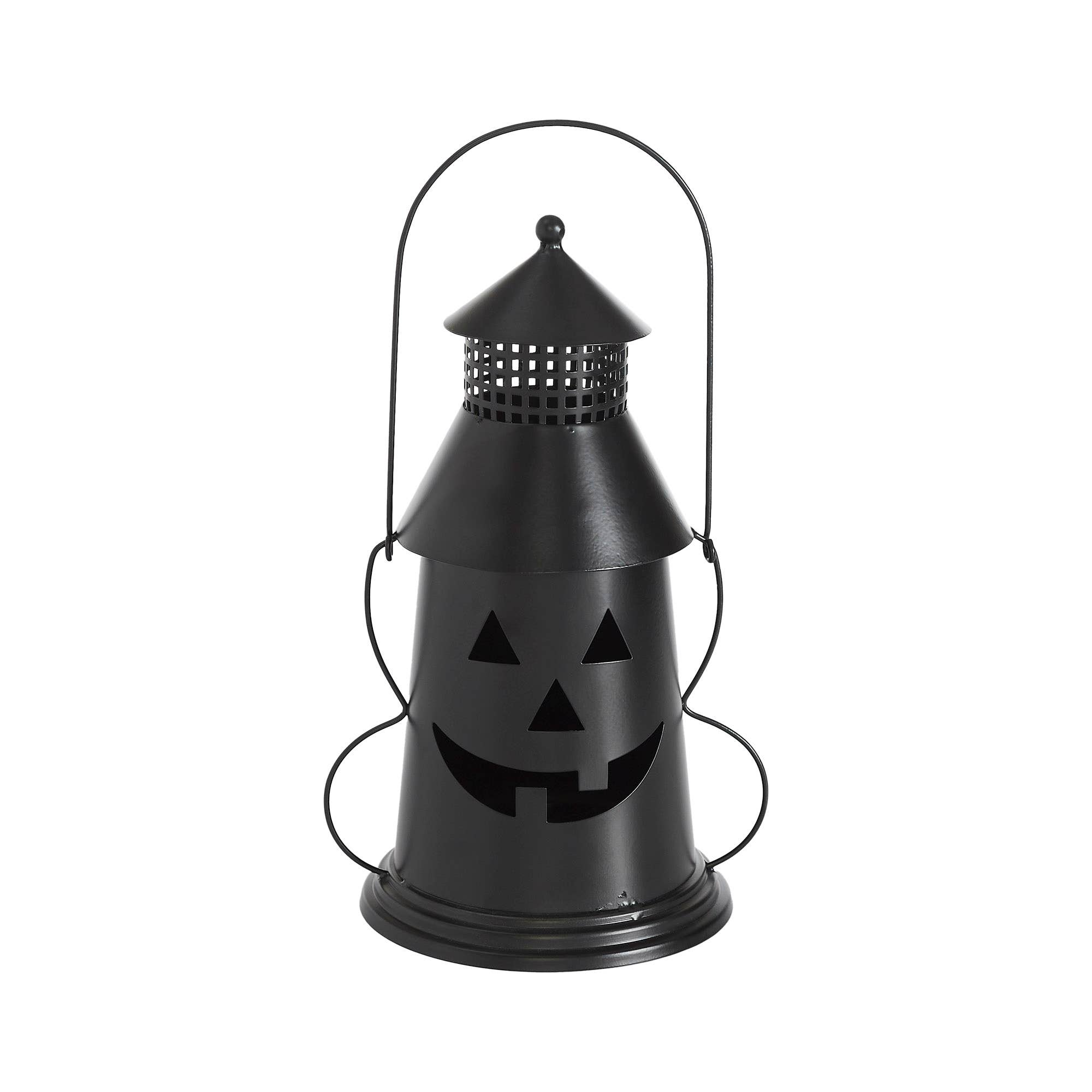 VHC Brands - Wholesale Candle Holder - Black Halloween Spooky Decorative Metal Lantern Tealight & Votive Candle Holder Indoor Tabletop Accent Decor 12 Inch Tall2