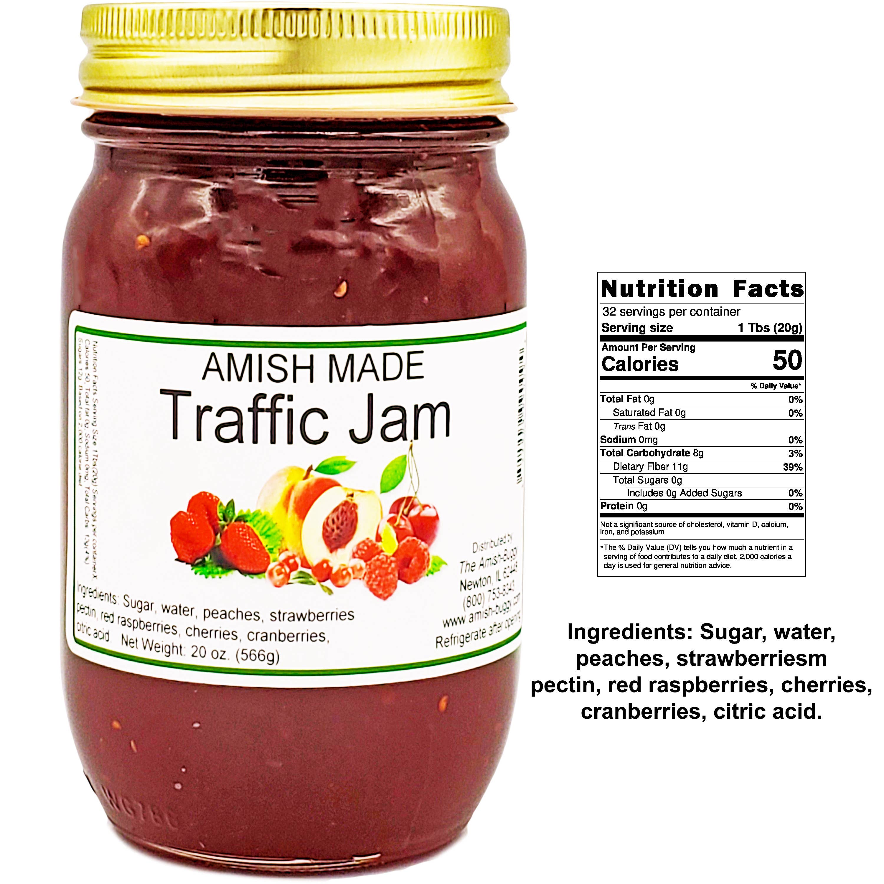 Arndt's Fudgery LLC - Wholesale Jam/Jelly - Amish Made 16 oz. Jam & Jelly35