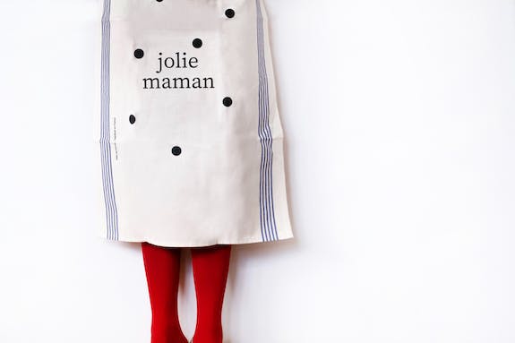 Pied De Poule - Wholesale Tea Towel - Jolie Maman Family Tea Towel1