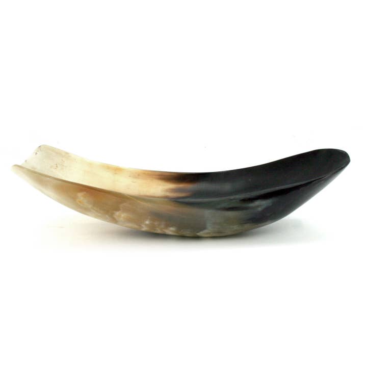 Modern World by Contrast Inc. - Wholesale Decorative Plate/Dish/Bowl - Water Buffalo Horn Bowl