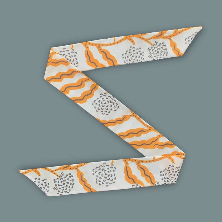 100% silk scarf Ondine for wholesale by Hello Silk Paris