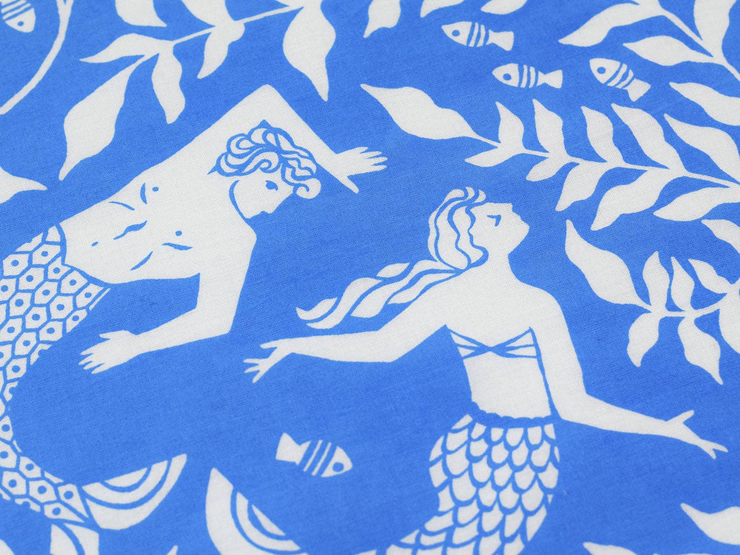 Nuthatch Studio - Wholesale Bandana - Women's - Cerulean Mermaid Bandana5
