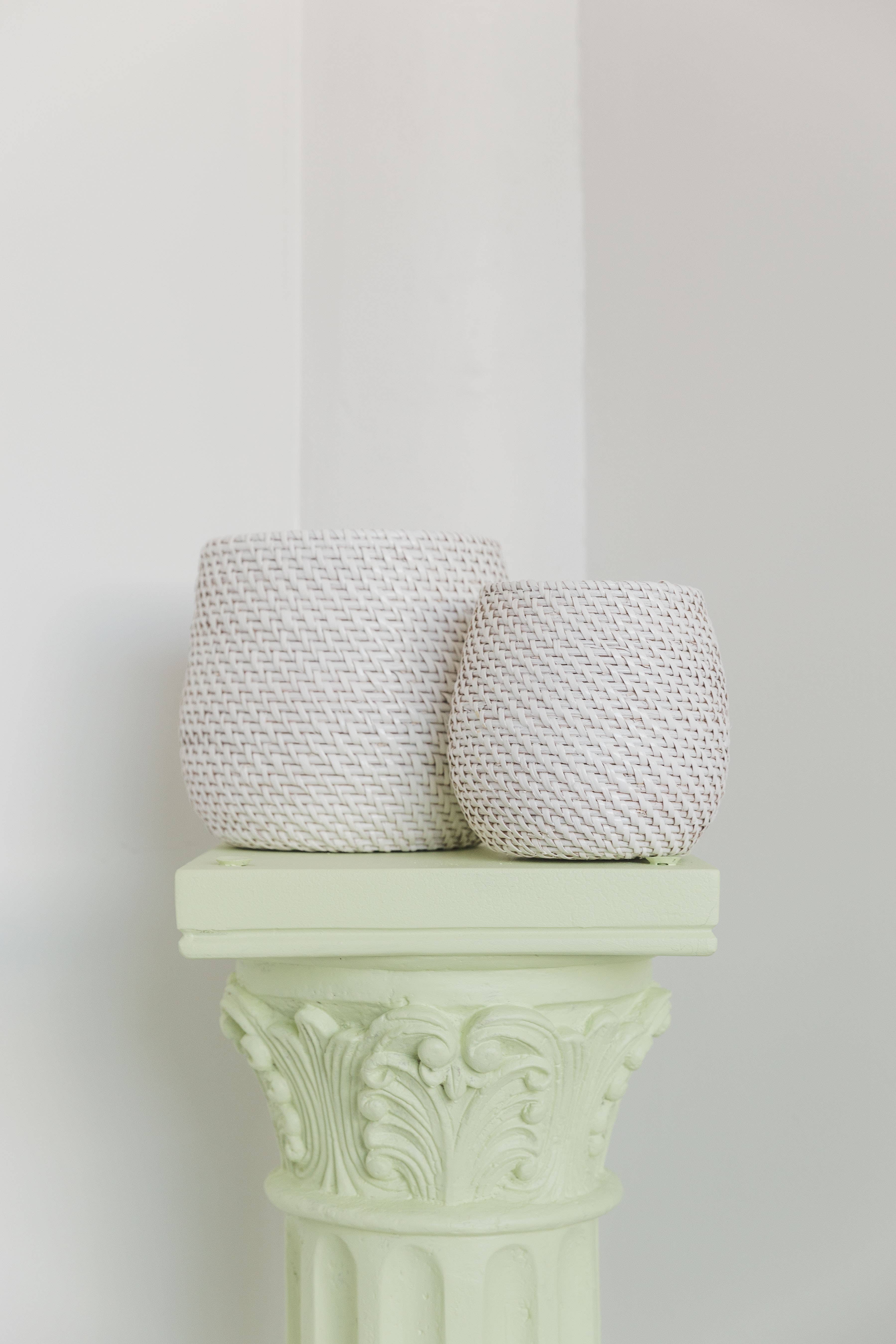 Viridi - Wholesale Plant Pot - Olla Rattan Planter Set of 21