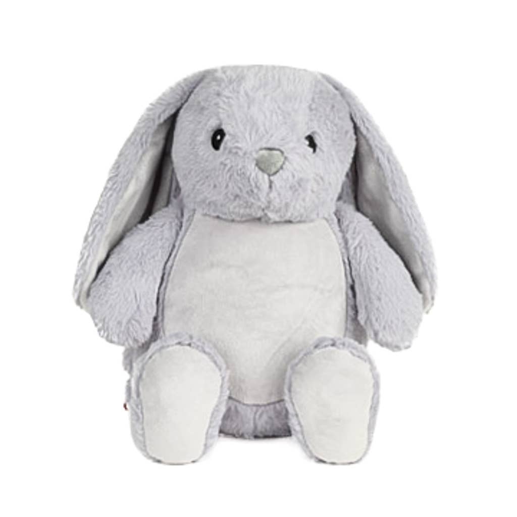 Cubbies - Wholesale Stuffed/Plush Toy - Kids & Baby - Grey Rabbit with removable stuffing pod