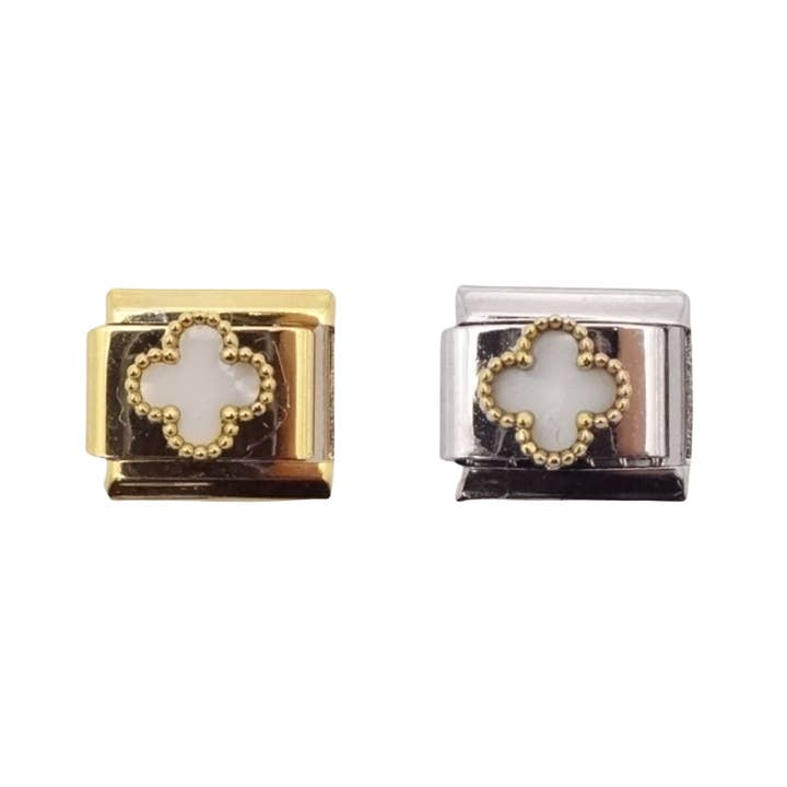 White Clover Italian Charm for wholesale by KIKICHIC